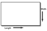 Calculate Rectangular area